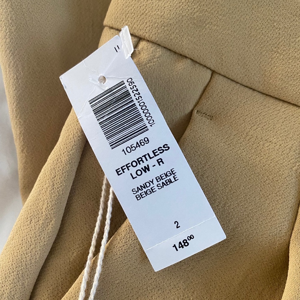 Aritzia Wilfred Effortless pants low rise